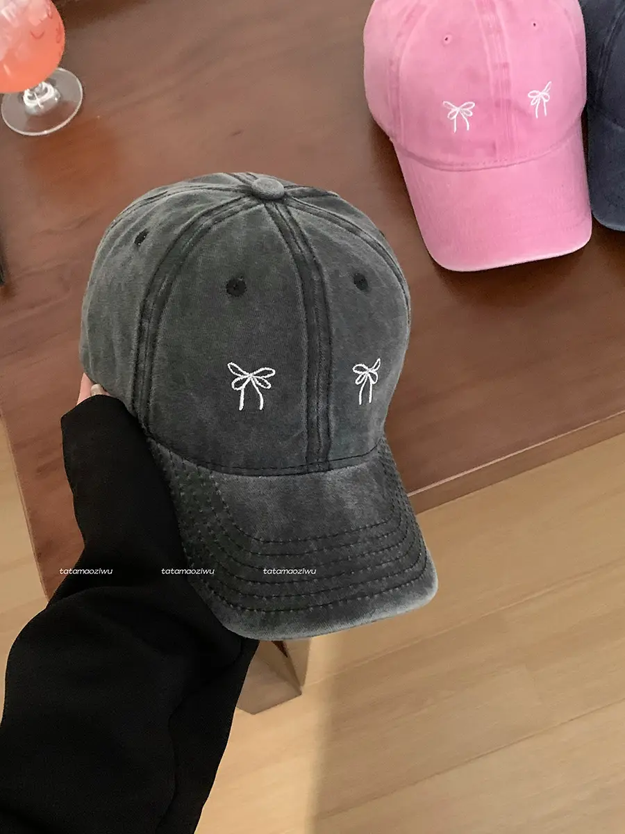 Women Purple Embroidered Baseball Cap 2024 - Image 4