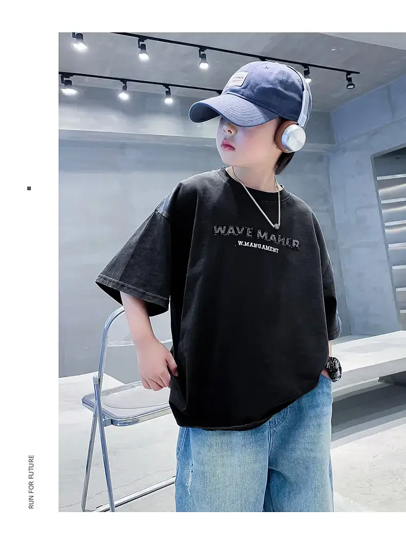 Boys Pink 2026 Casual T-Shirt for Summer — feature 21
