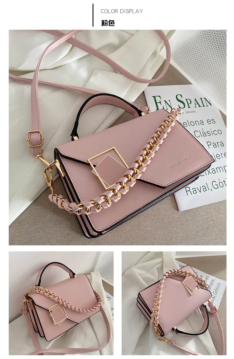 Pink Chain Shoulder Bag for Women 2025 — feature 15