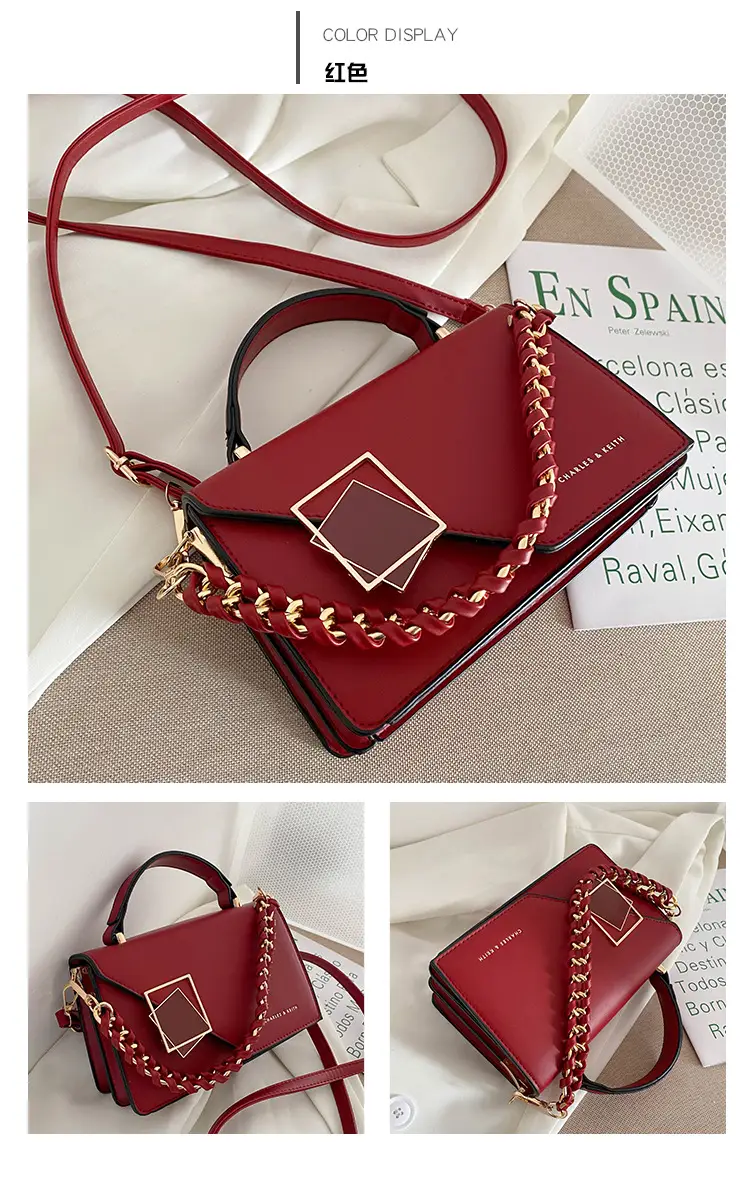 Pink Chain Shoulder Bag for Women 2025 — feature 16
