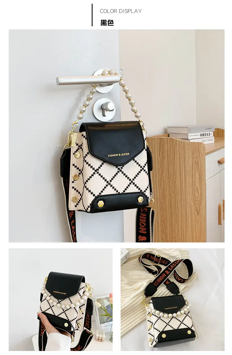 Women's Pearl Crossbody Bag Cream White 2024 — feature 18
