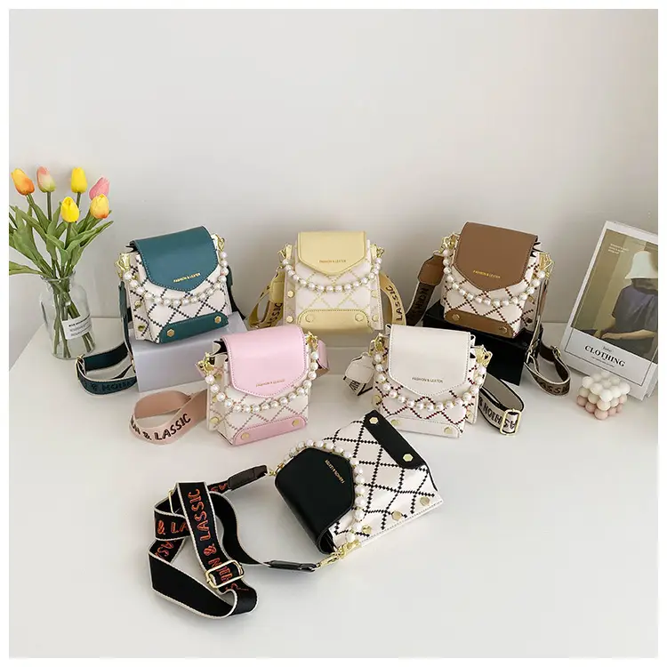 Women's Pearl Crossbody Bag Cream White 2024 — feature 20