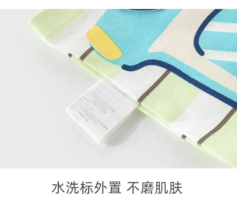Baby T-shirt Summer Cotton Striped Blue Cartoon — feature 10