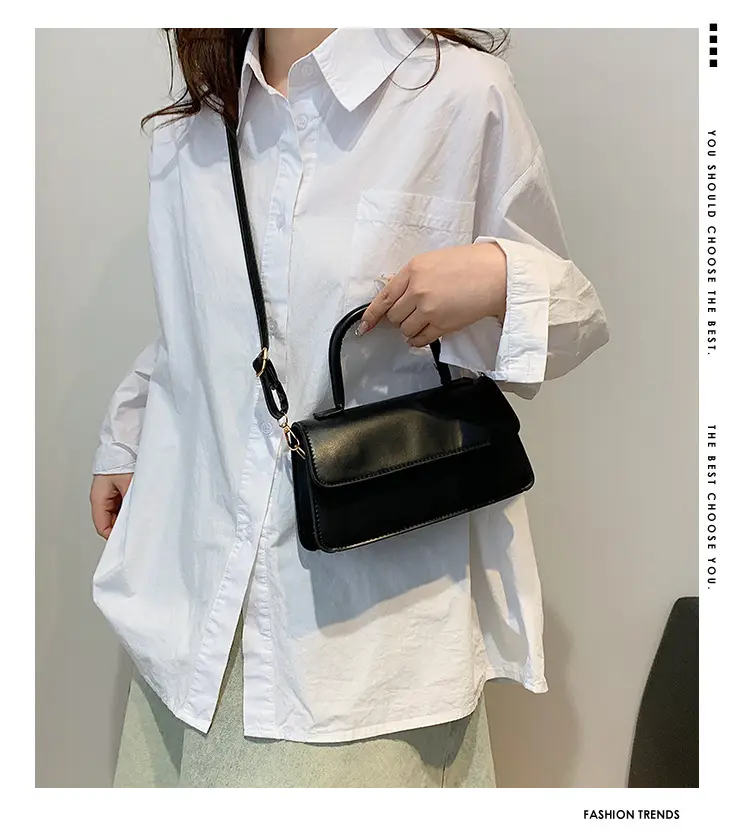 Black Satchel Bag for Women 2024 Casual Crossbody — feature 2