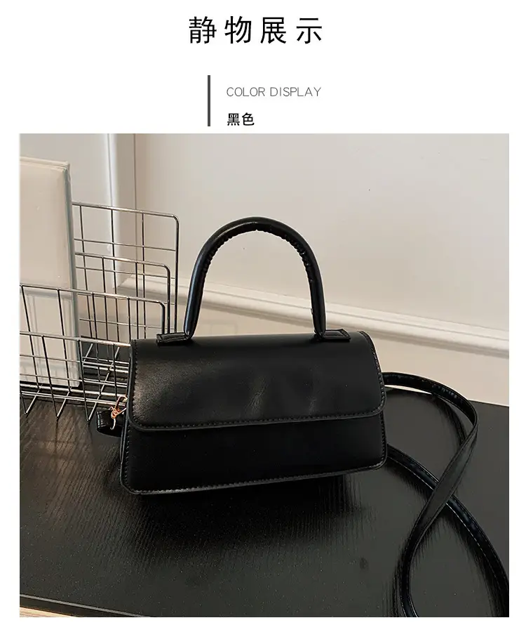 Black Satchel Bag for Women 2024 Casual Crossbody — feature 23