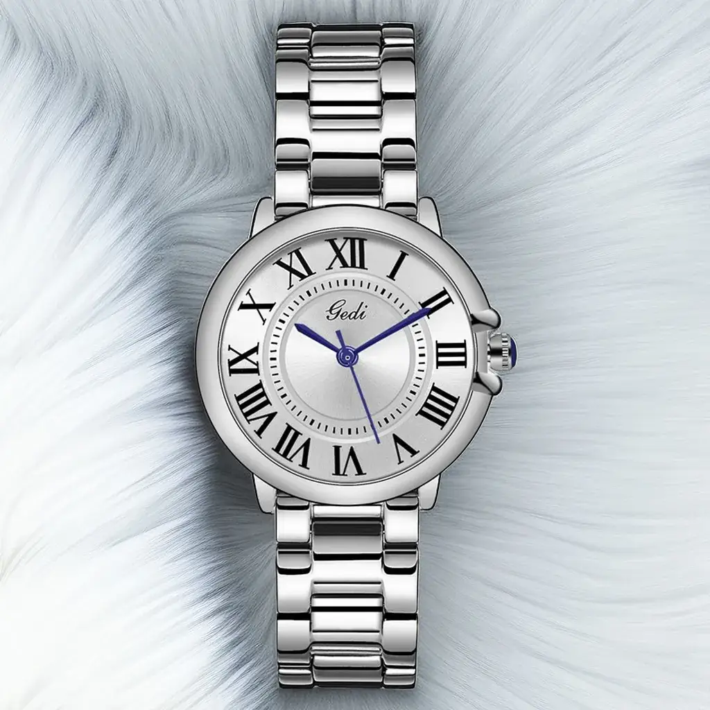 Goldie Women's Stainless Steel Roman Numeral Watch