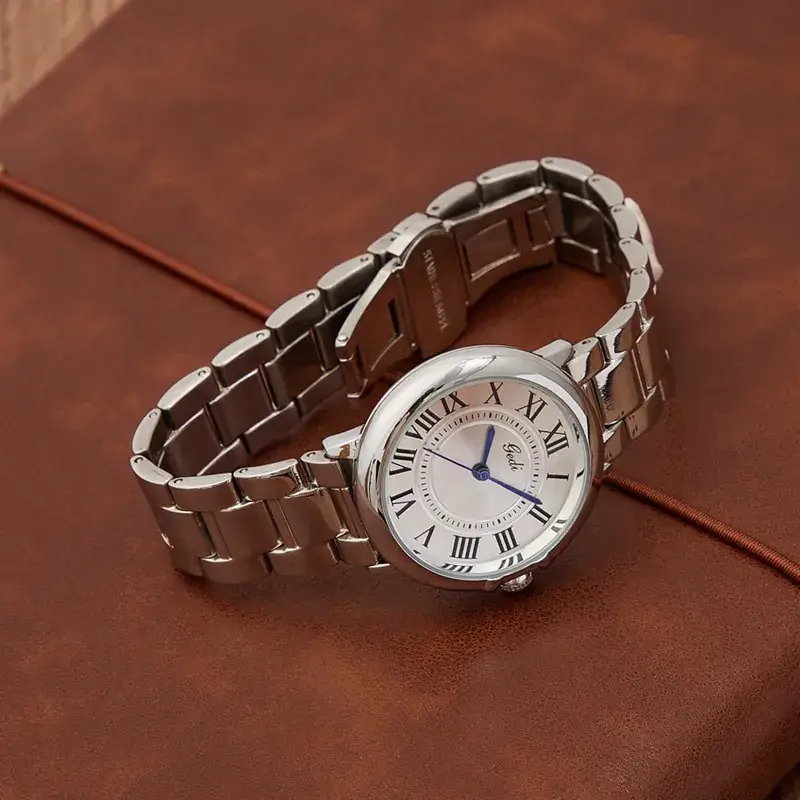 Goldie Women's Stainless Steel Roman Numeral Watch