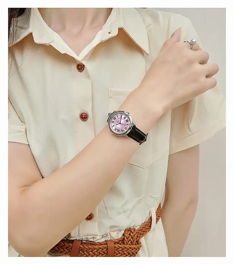 Goldie Women's Stainless Steel Roman Numeral Watch — feature 6