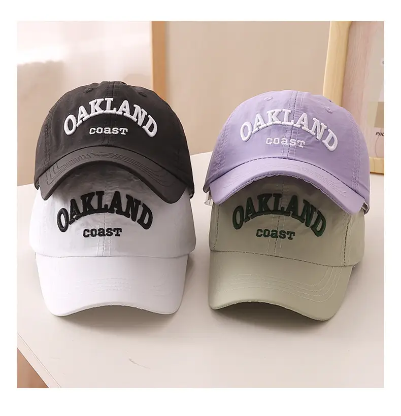 Oakland Coast Embroidered Cap for Boys — feature 9