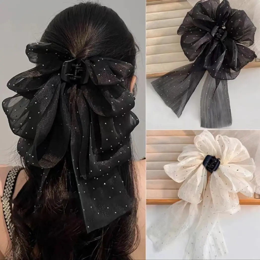 Elegant Shark Clip for Women's Hair Ties — feature 10