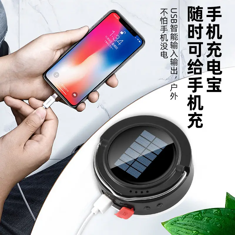 Ultra-Bright Solar Powered Mini Flashlight