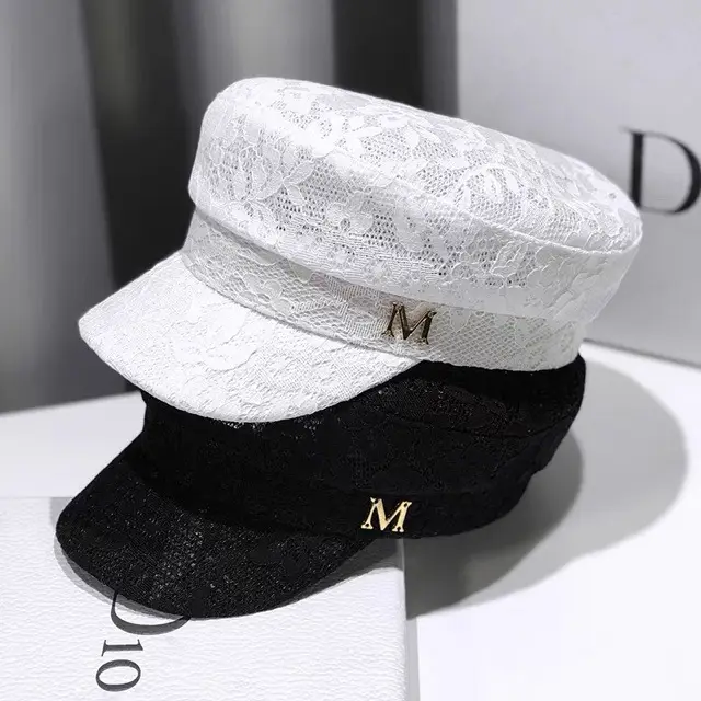 Lace Cap for Girls Summer Japanese Style Net Red Cap