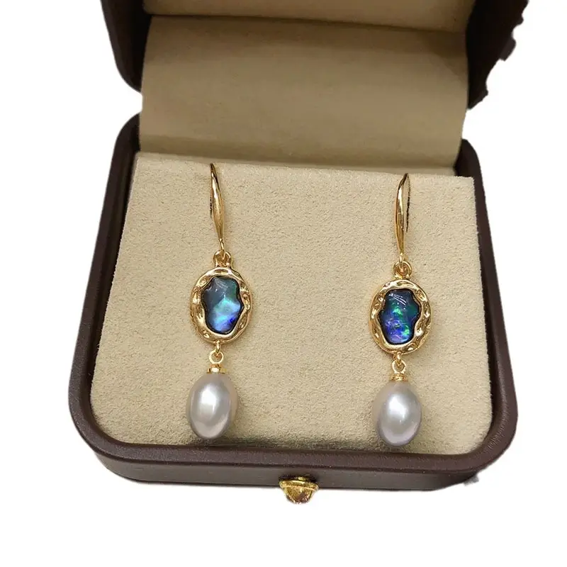 Pearl & Rainbow Pearl Earrings for Women - Image 14