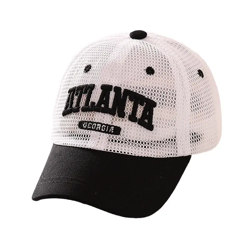 Korean Baby Cap Letter Embroidery Quick Dry Sun Hat - Image 10
