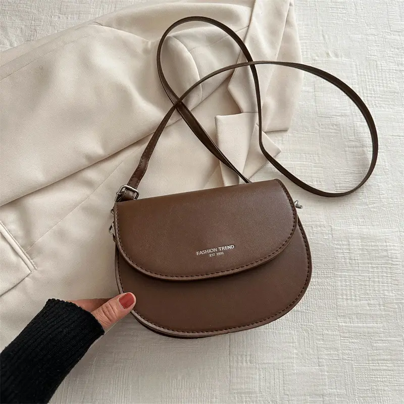 Women's Saddle Crossbody Bag Brown 2026 - Image 4