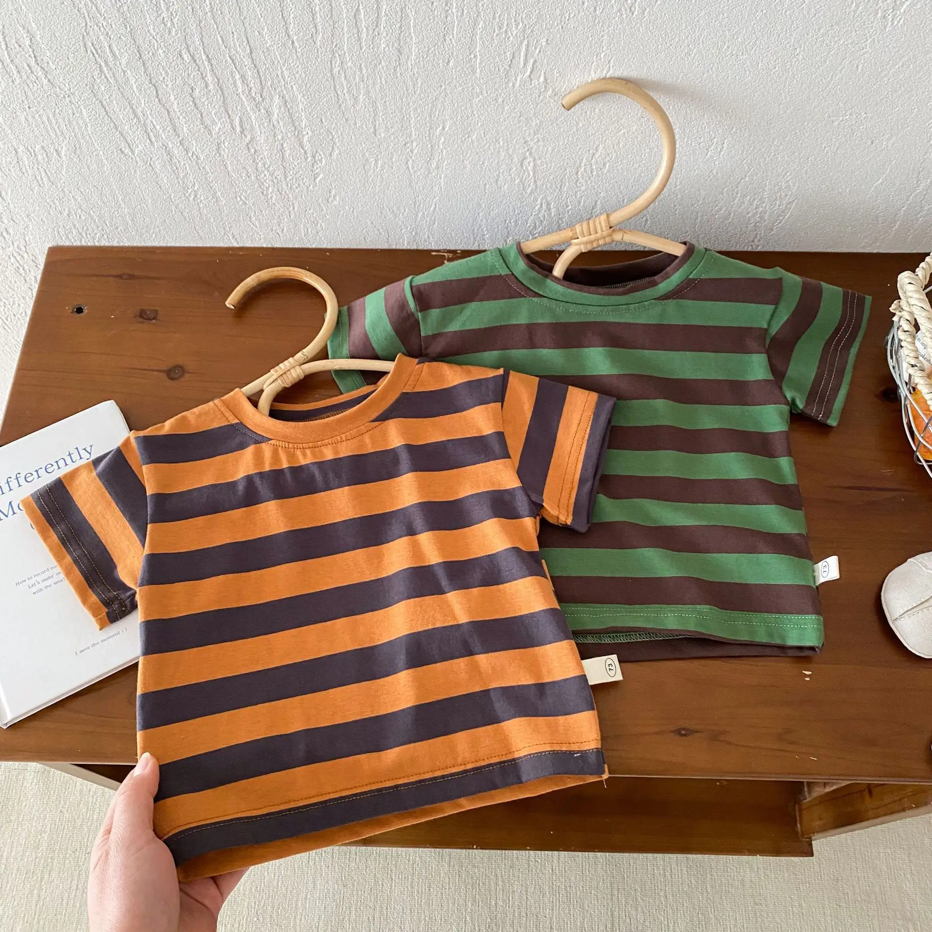 Kids Casual Suspenders Summer Pants 0-5Yr Solid Color - Image 4
