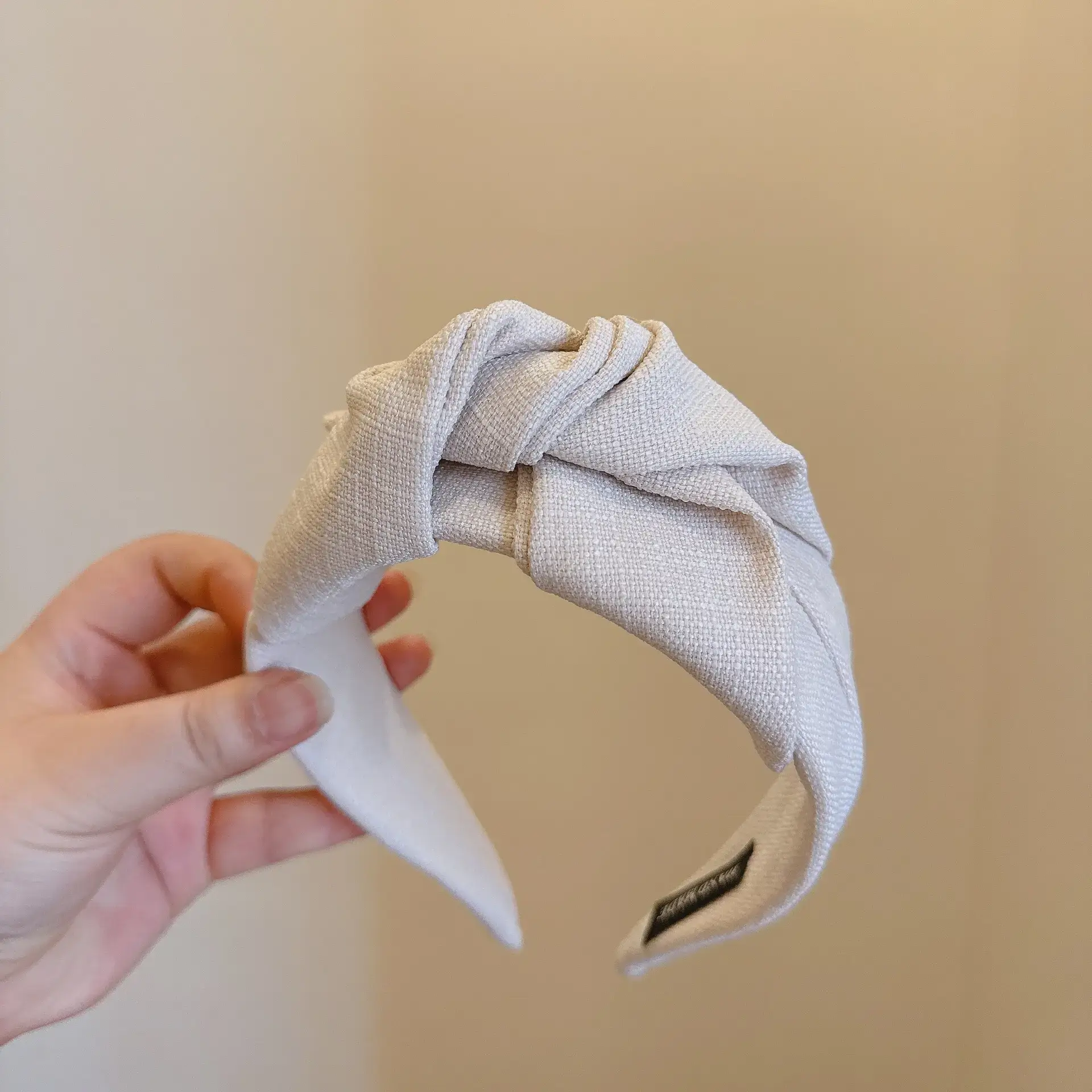 Pink Textured Twist Headband for Women - Image 7