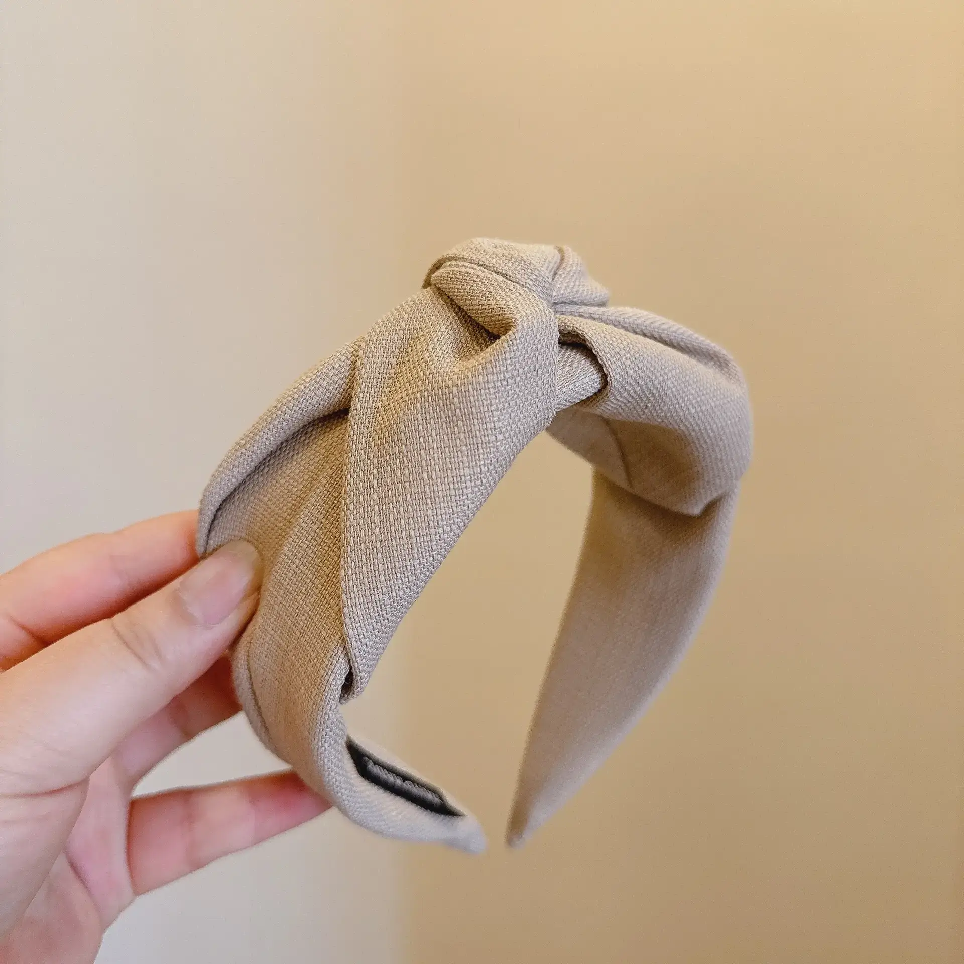 Pink Textured Twist Headband for Women — feature 16