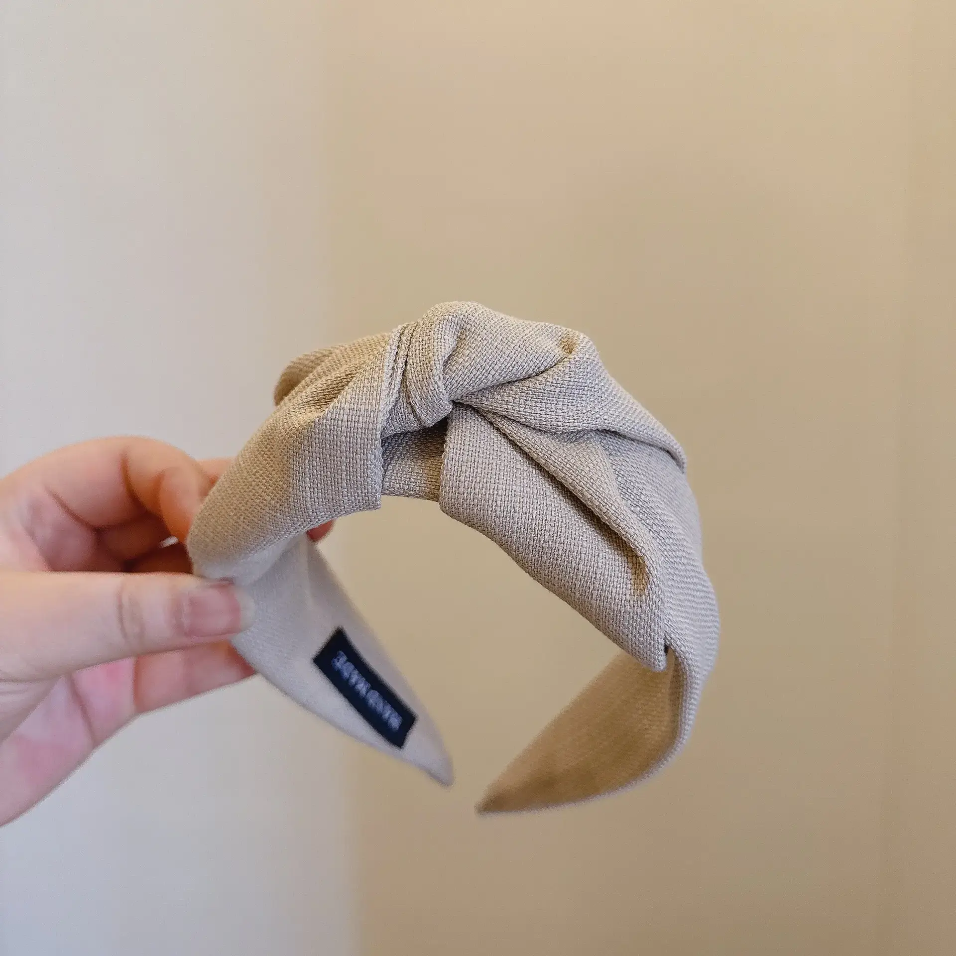Pink Textured Twist Headband for Women — feature 17