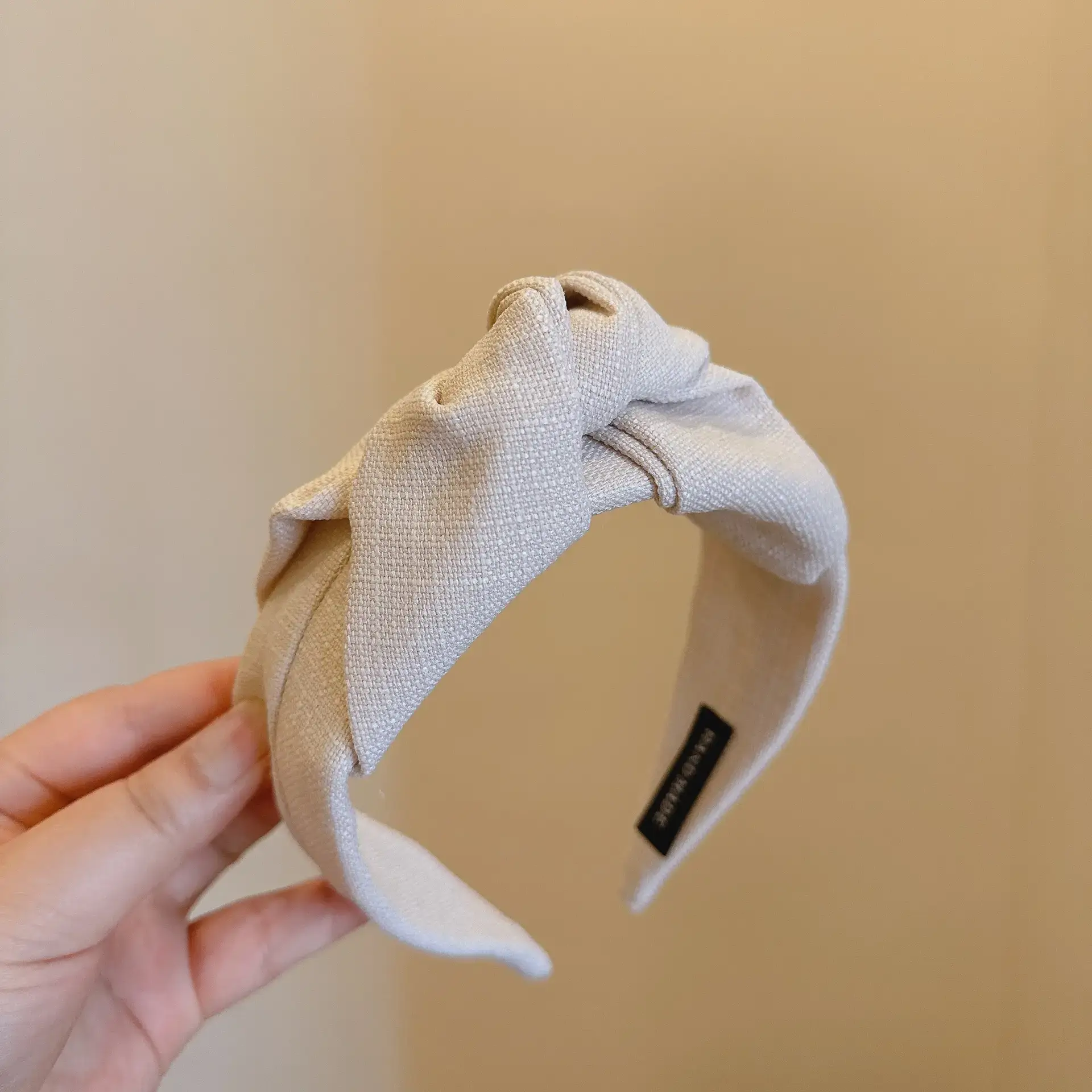 Pink Textured Twist Headband for Women — feature 9