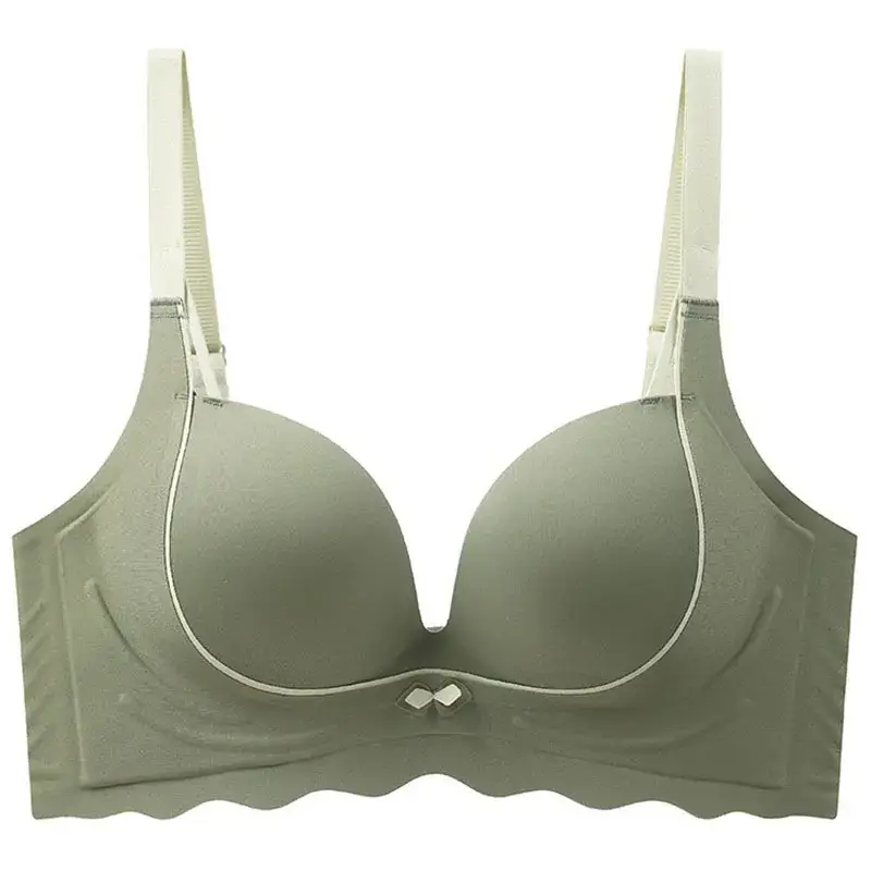 Traceless Palm Cup Women's Small Chest Large Bra - Image 3