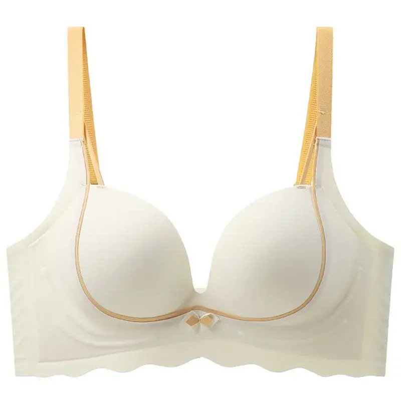 Traceless Palm Cup Women's Small Chest Large Bra - Image 5