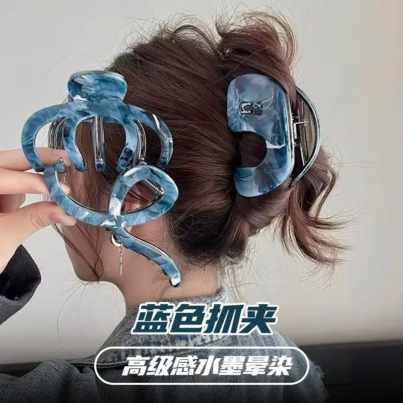 2024 New Acetic Acid Grab Clip Large Hair Accessories Bow Hairpin - Image 17