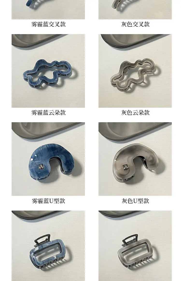 2024 New Acetic Acid Grab Clip Large Hair Accessories Bow Hairpin — feature 9
