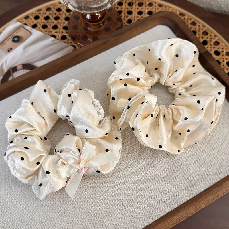 Women's Marubeni Hair Rings with Lace Trim
