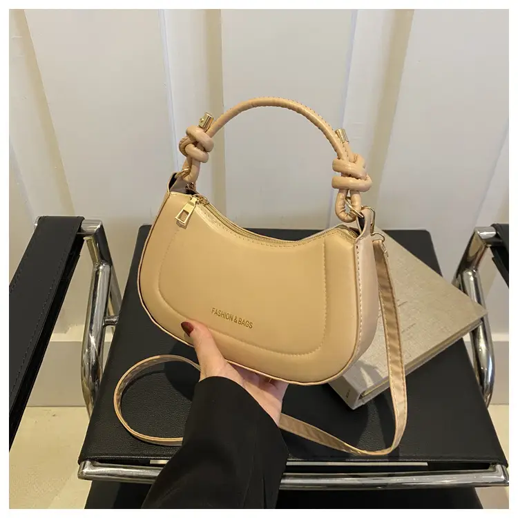 Women's Cream Shoulder Crossbody Bag 2024 Spring — feature 26