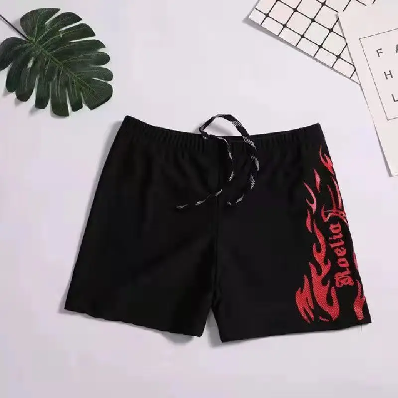 Factory Direct Sales Swimming Trunks Men's Anti-Embarrassment Loose Quick-Drying Men's Boxer Swimming Trunks Swimsuit Suit Beach Trunks Equipment