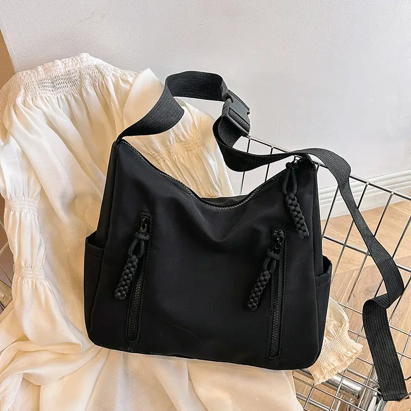 Black Korean Make-up Shoulder Messenger Bag for Women - Image 6