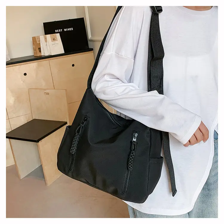 Black Korean Make-up Shoulder Messenger Bag for Women — feature 11