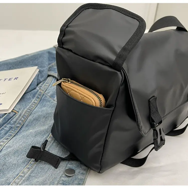 Wholesale Crossbody Messenger Bag Grey Large Capacity — feature 19
