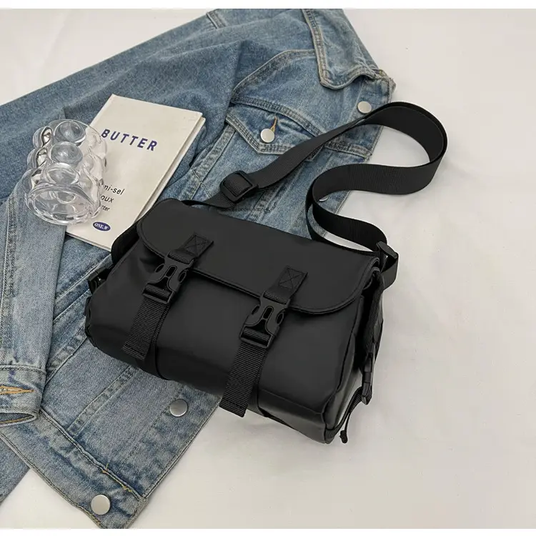 Wholesale Crossbody Messenger Bag Grey Large Capacity — feature 21