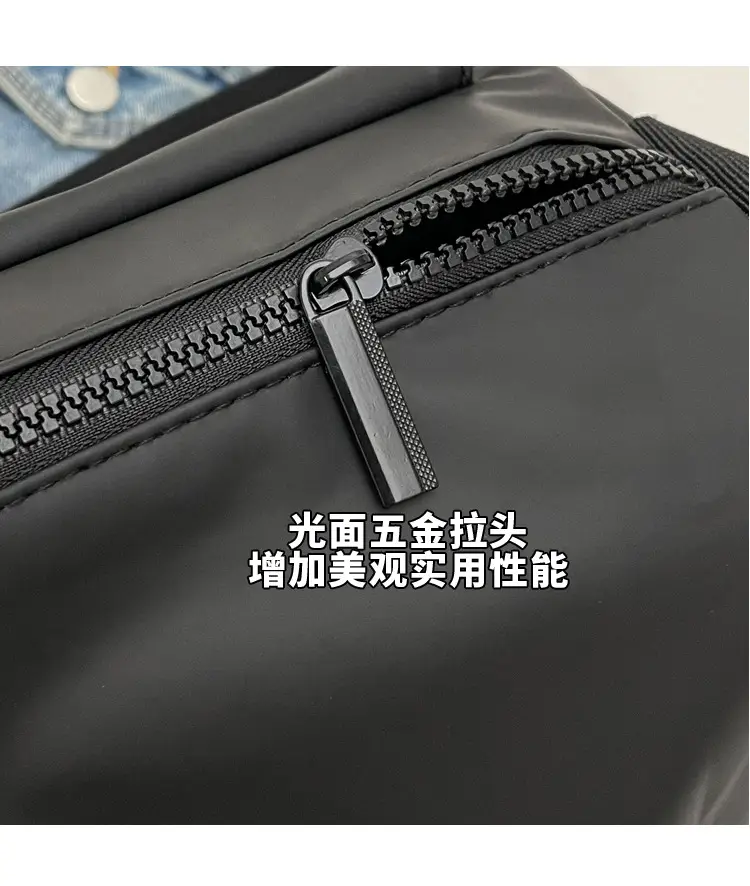 Wholesale Crossbody Messenger Bag Grey Large Capacity — feature 6