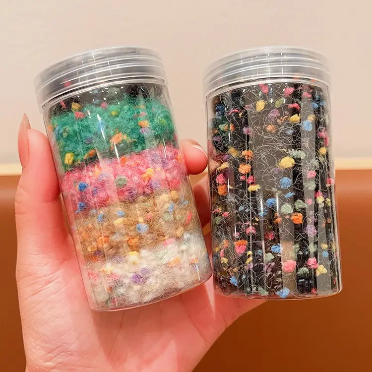 Children's Colorful Rubber Hair Bands for Girls