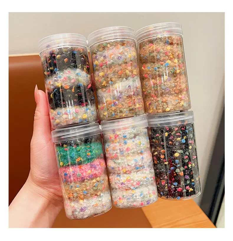 Children's Colorful Rubber Hair Bands for Girls — feature 5