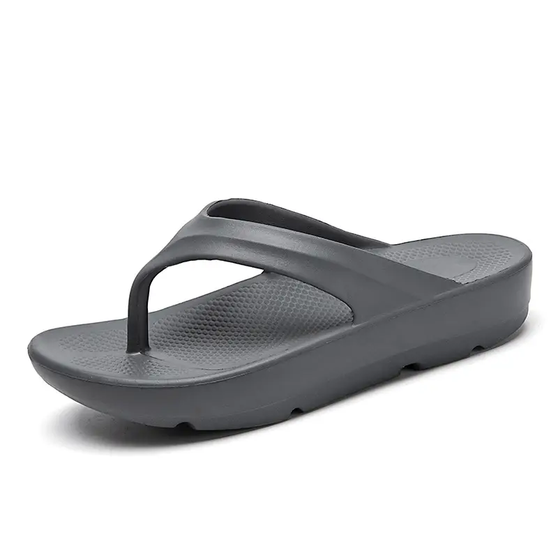 Cross-Border Men's Eva Thick-Soled Flip-Flops, Summer Couple's Thong Sandals, Simple Flip-Flops, Beach Shoes in Stock - Image 2