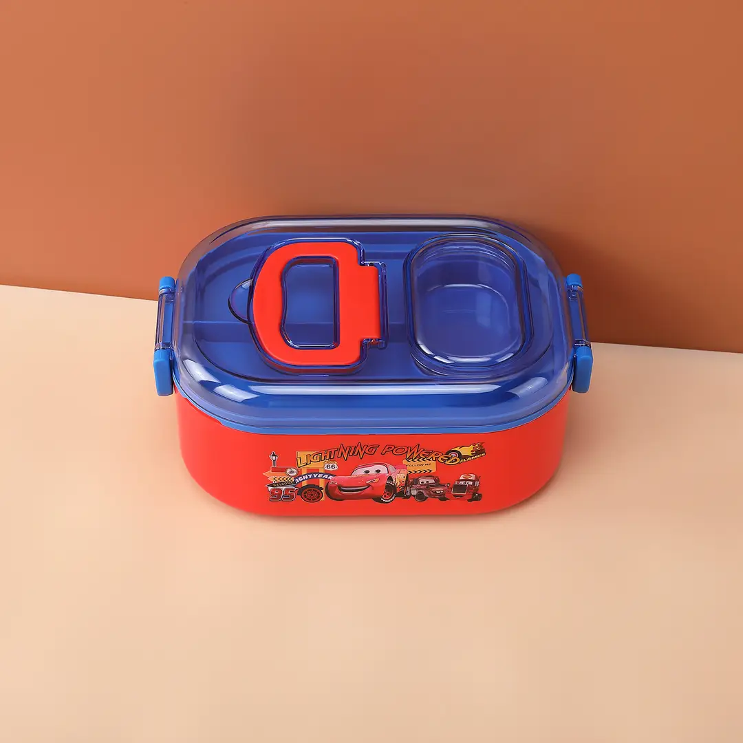 New Cute Cartoon Student 304 Stainless Steel Dinner Plate with Spoon School Children Lunch Box Insulated Lunch Box — feature 27