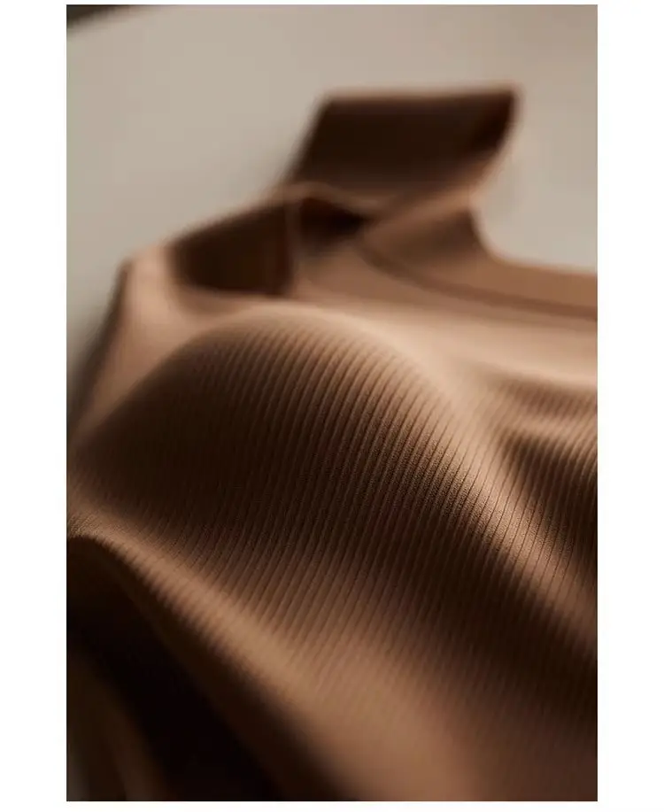 Wide-Shoulder Seamless Underwear Women's Base Layer Tank Top Summer Knitted Ribbed Beautiful Back Outerwear Inner Wear Chest Wrap Girl Backless — feature 3