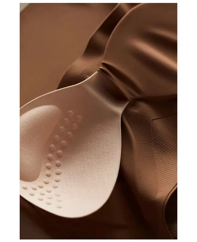 Wide-Shoulder Seamless Underwear Women's Base Layer Tank Top Summer Knitted Ribbed Beautiful Back Outerwear Inner Wear Chest Wrap Girl Backless — feature 7