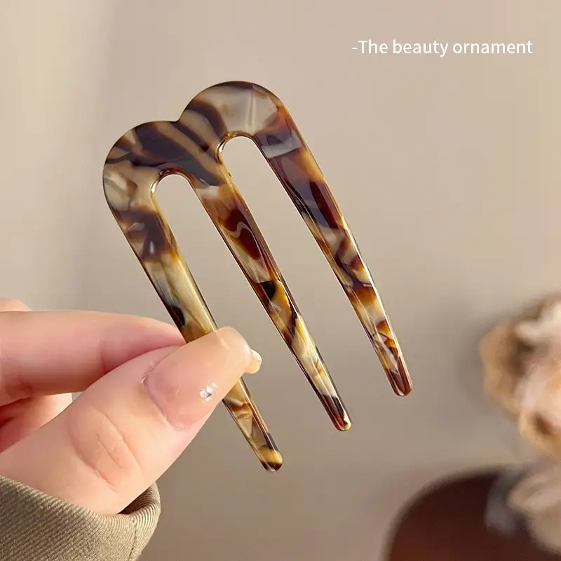 U-shaped Hair Curler Women Antique Ceramic Ball Head - Image 10