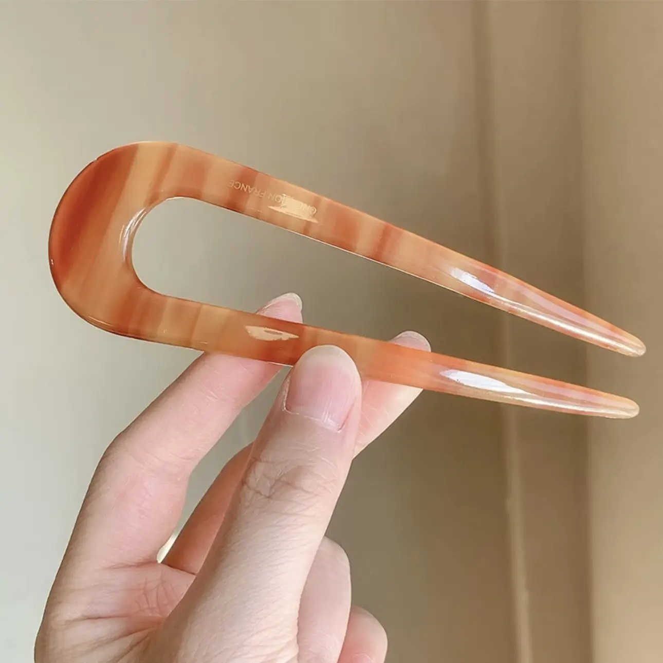 U-shaped Hair Curler Women Antique Ceramic Ball Head - Image 2