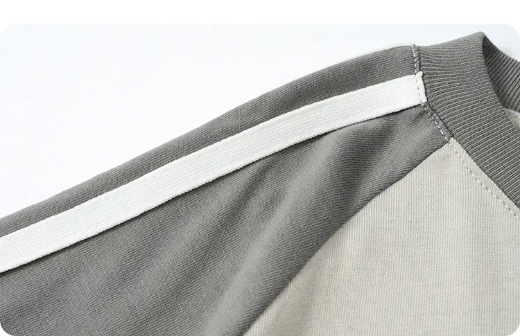 Kids Summer T-Shirt Gray Loose Fit Retro Japanese Style — feature 35