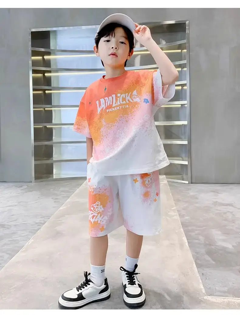 Boys Printed 2-Piece Summer Outfit 2026 — feature 12