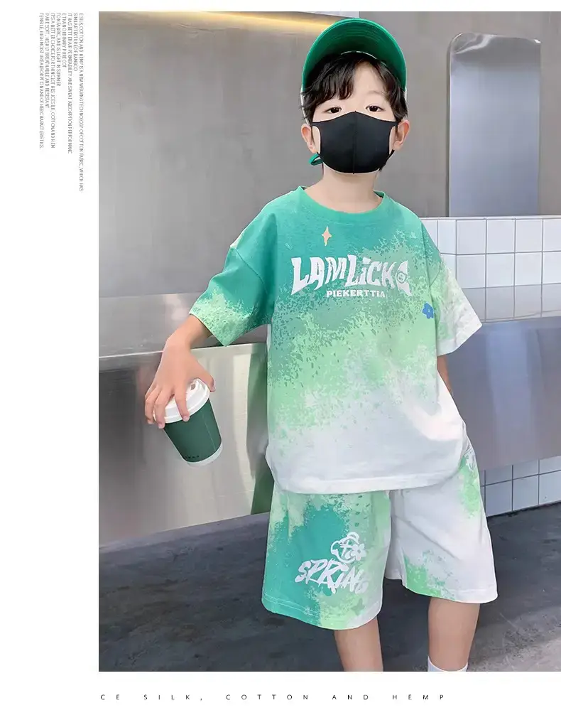 Boys Printed 2-Piece Summer Outfit 2026 — feature 14