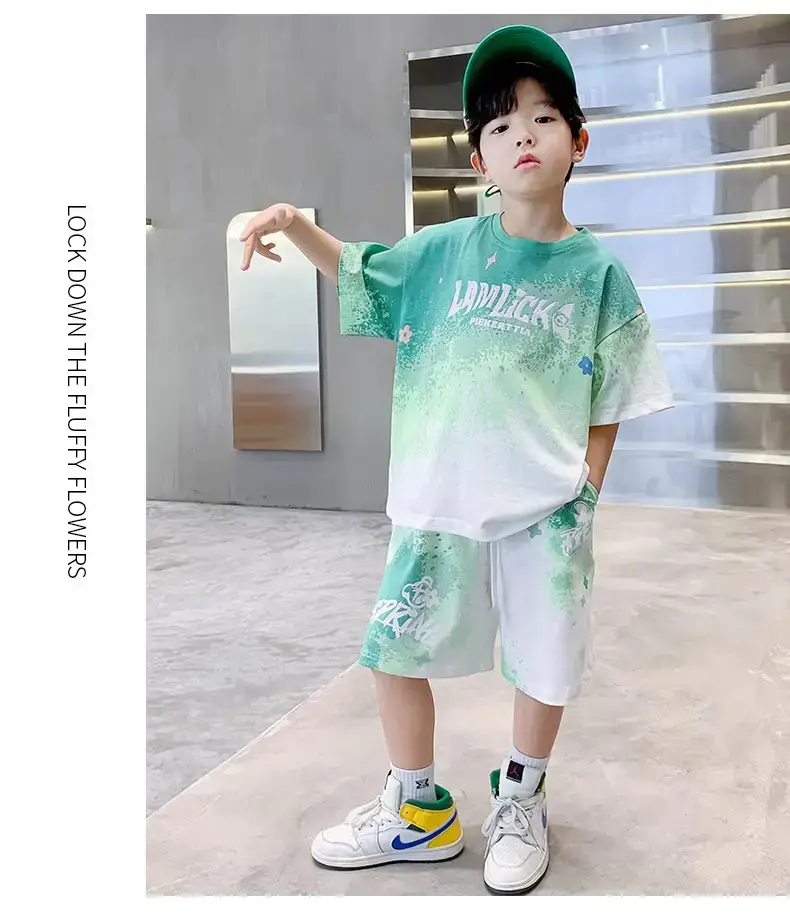 Boys Printed 2-Piece Summer Outfit 2026 — feature 16