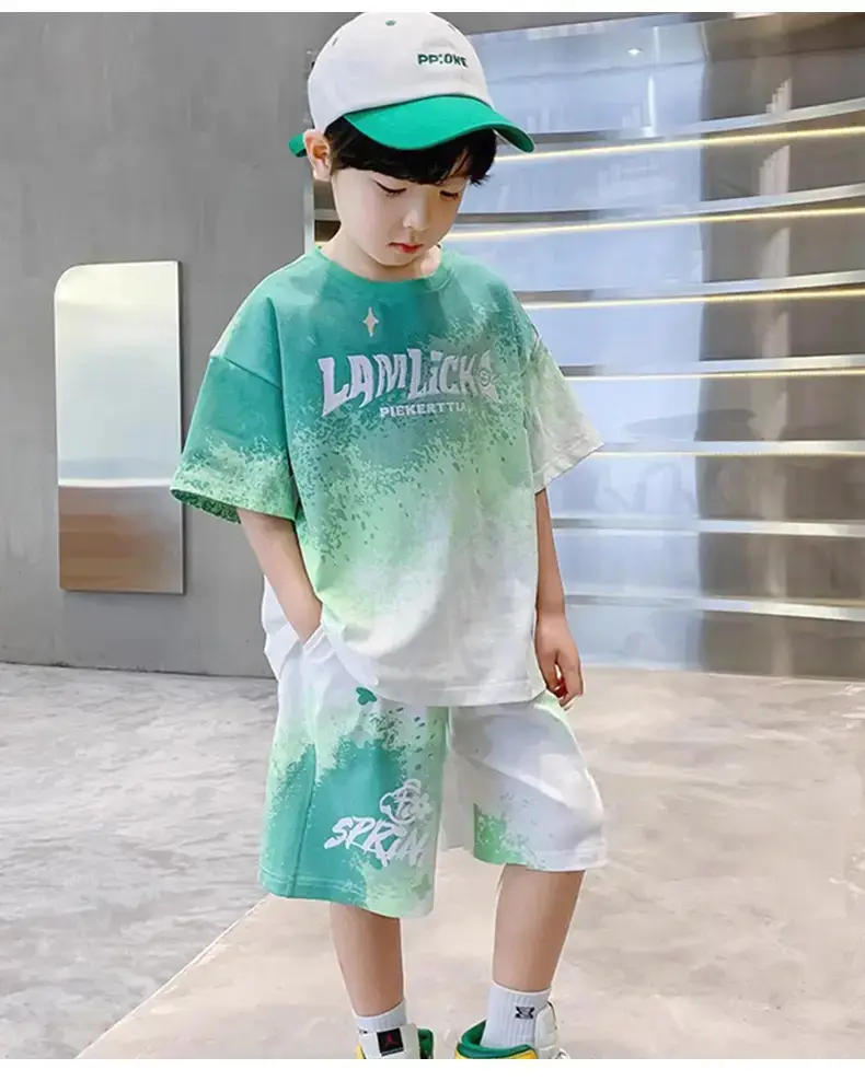 Boys Printed 2-Piece Summer Outfit 2026 — feature 17