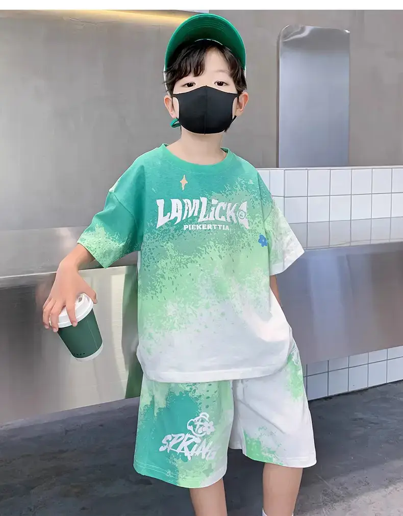 Boys Printed 2-Piece Summer Outfit 2026 — feature 19